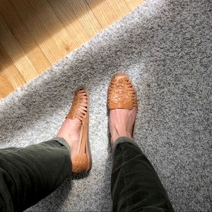 SOLD-Nisolo huarache sandals 8.5